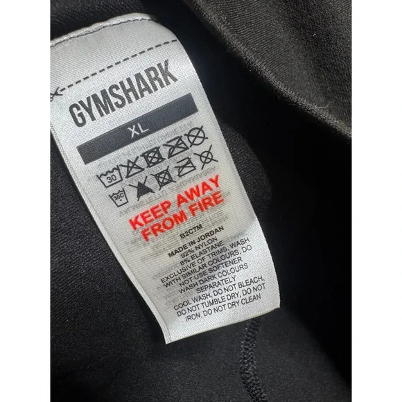 Gymshark Black High‎ Waist Seamless Flare Leggings Womens XL Extra Large - Picture 4 of 8